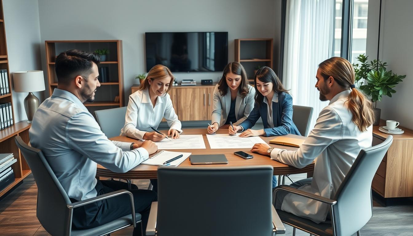 Senior legal support team